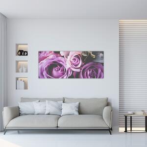 Kép - Rózsák (120x50 cm)