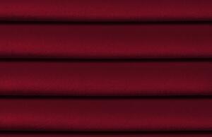 Piros bársony háromszemélyes kanapéágy MICADONI Gobi 225 cm