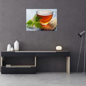 Egy csésze teaképe (70x50 cm)