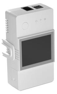 Sonoff TH16 Elite (R3) WiFi-s okosrelé hőmérő bemenettel LED kijelzővel (SON-REL-TH16D-R3)