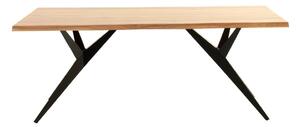 Étkezőasztal akácfa asztallappal 100x200 cm Ligero – Geese