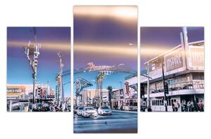 Kép egy utcáról Las Vegasban (90x60 cm)