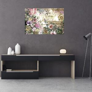 Kép - Design virágok (90x60 cm)