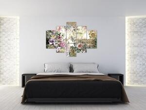 Kép - Design virágok (150x105 cm)