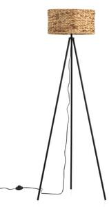 Natúr színű állólámpa juta búrával (magasság 156 cm) Phillipe – Geese