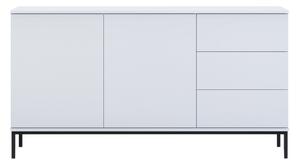 Fehérre lakkozott komód MICADONI QUERY 150 X 41 cm
