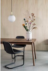 Bővíthető étkezőasztal diófa dekoros asztallappal 80x120 cm Glimps – Zuiver