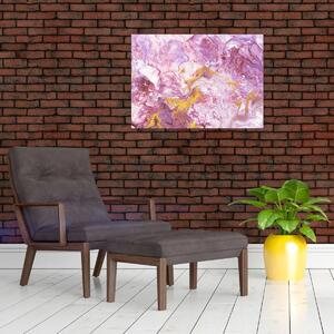 Kép - Rózsaszín absztrakció (70x50 cm)