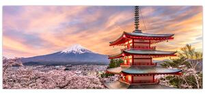 Kép - Fuji, Japán (120x50 cm)