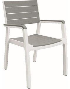 Keret Harmony kerti szék , fehér / világos szürke (610034)