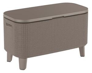 Kerti asztal Keter Bevy Bar Cool cappuccino rattan (610646)