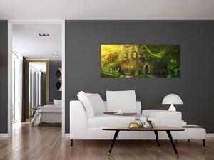 Kép - Mesebeli erdő (120x50 cm)