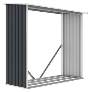 G21 WOH 136 - 182 x 75 cm tüzifa tároló, antracit