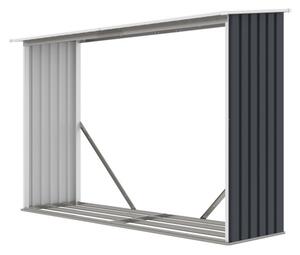 Tüzifa tároló G21 WOH 181 - 242 x 75 cm, antracit