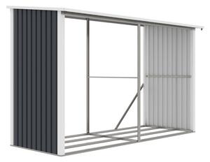 G21 WOH 682 tüzifa tároló - 302 x 119 cm, antracit