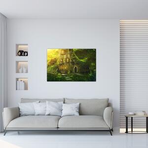 Kép - Mesebeli erdő (90x60 cm)