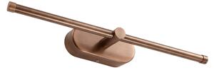 Fürdőszobai fali LED lámpa APP1895-1W 40 cm BRUSH COPPER