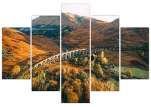 Híd képe a skót völgyben (150x105 cm)