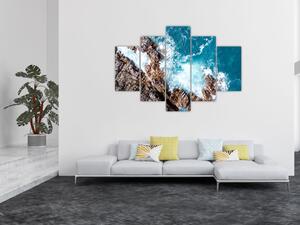 Kép a sziklák és a tenger (150x105 cm)