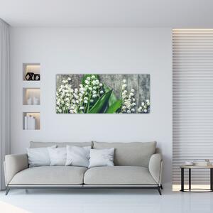 A gyöngyvirág képe (120x50 cm)
