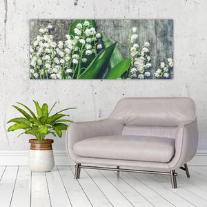 A gyöngyvirág képe (120x50 cm)