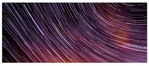 Homályos csillagok képe az égen (120x50 cm)