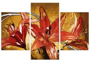 Kép a liliomvirágokról (90x60 cm)