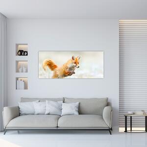 Kép - Ugró róka (120x50 cm)