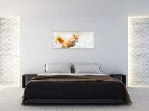 Kép - Ugró róka (120x50 cm)