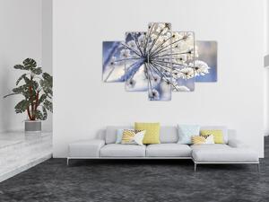 Kép - Fagyott virág (150x105 cm)
