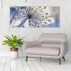 Kép - Fagyott virág (120x50 cm)