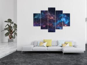 Kép - Éjszakai égbolt (150x105 cm)