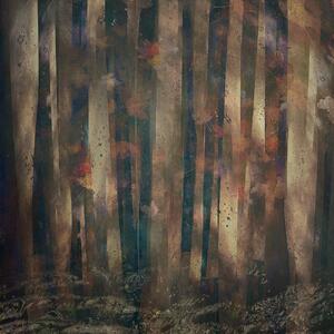 Illusztráció Forest abstract, Nel Talen, (40 x 40 cm)