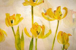Illusztráció Flowering tulips, Nel Talen, (40 x 26.7 cm)
