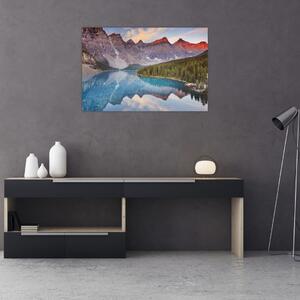 Kép - kanadai hegyi táj (90x60 cm)