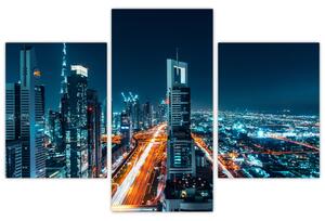 Kép - Dubai éjszaka (90x60 cm)