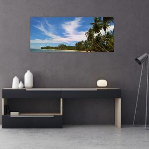 Kép a strandról (120x50 cm)