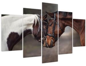 Kép - Szerelmes lovak (150x105 cm)