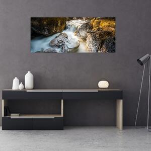 Kép - Erdei patak (120x50 cm)