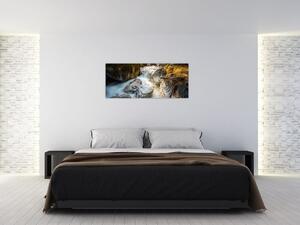 Kép - Erdei patak (120x50 cm)