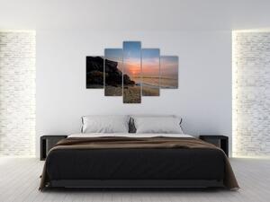 A tengerparton található naplemente képe (150x105 cm)