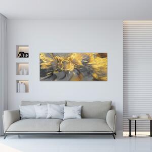 Kép - Arany expanzió (120x50 cm)
