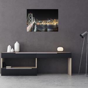 A Brooklyn-híd és a New York-i kép (70x50 cm)