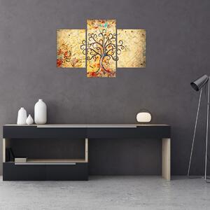Kép - Mozaik életfa (90x60 cm)