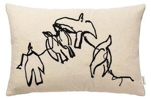 Ferm LIVING - Vuelo Cushion Cover Natural - Lampemesteren
