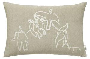 Ferm LIVING - Vuelo Cushion Cover Elm Green - Lampemesteren