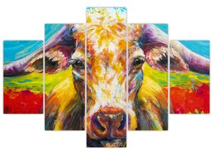Kép - Festett tehén (150x105 cm)