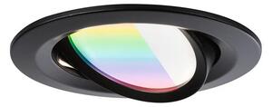 Paulmann - Nova Coin Recessed Mennyezeti Lámpa 3pcs. Ø84 RGBW Matt Black - Lampemesteren