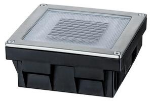 Paulmann - Cube Solar LED Kültéri Spotlámpák IP67 Stainless Steel/Clear - Lampemesteren