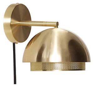Hübsch - Edge Fali Lámpa Brass - Lampemesteren